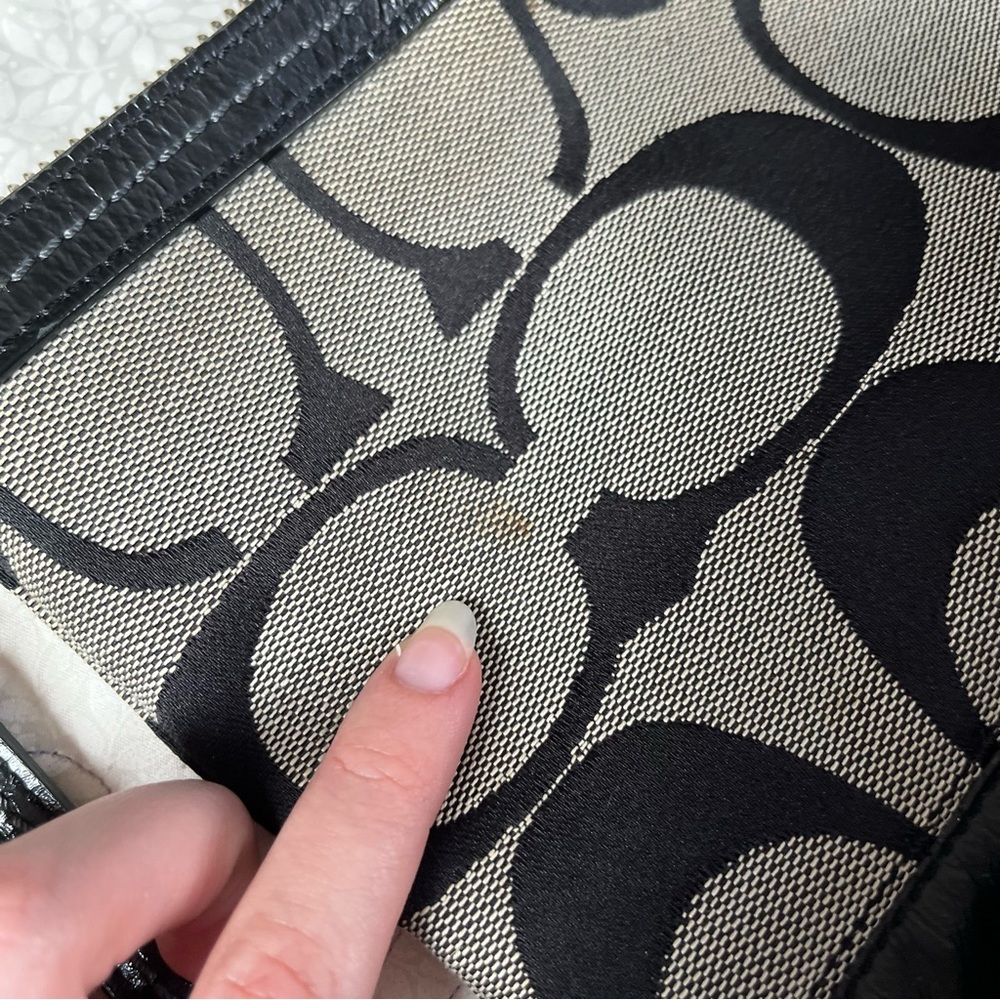 Coach handbag purse black - Picture 8 of 9
